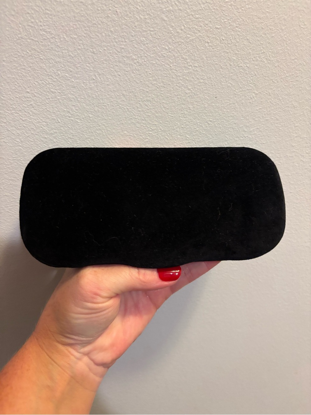Gucci Black Velvet Eyewear Case
